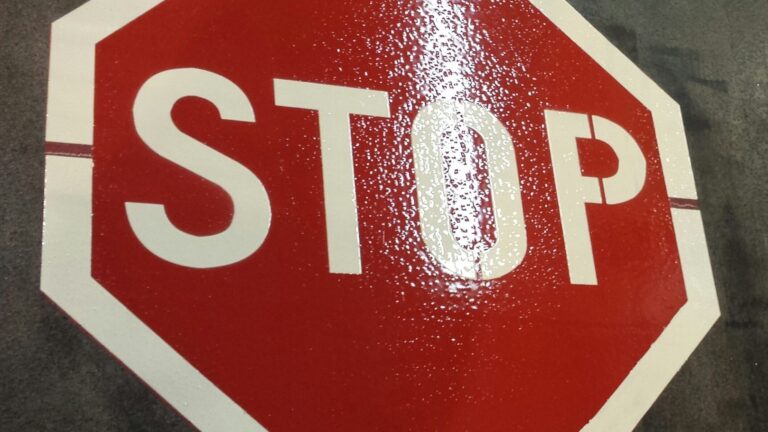 Stop-lattiamerkintä